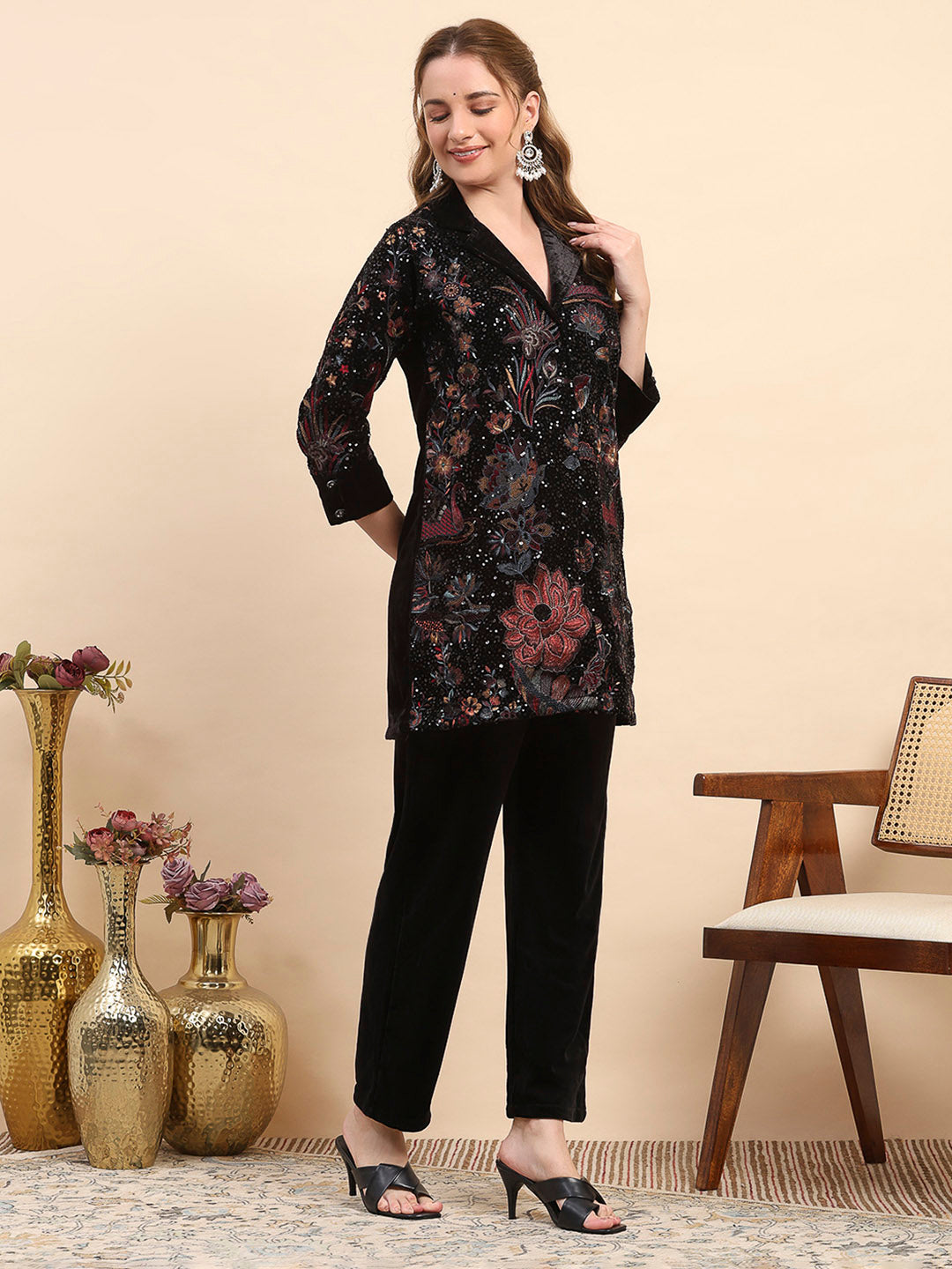 Monte Carlo Ladies Western Kurti Fancy 3Pcs Set 1254448Ki 1