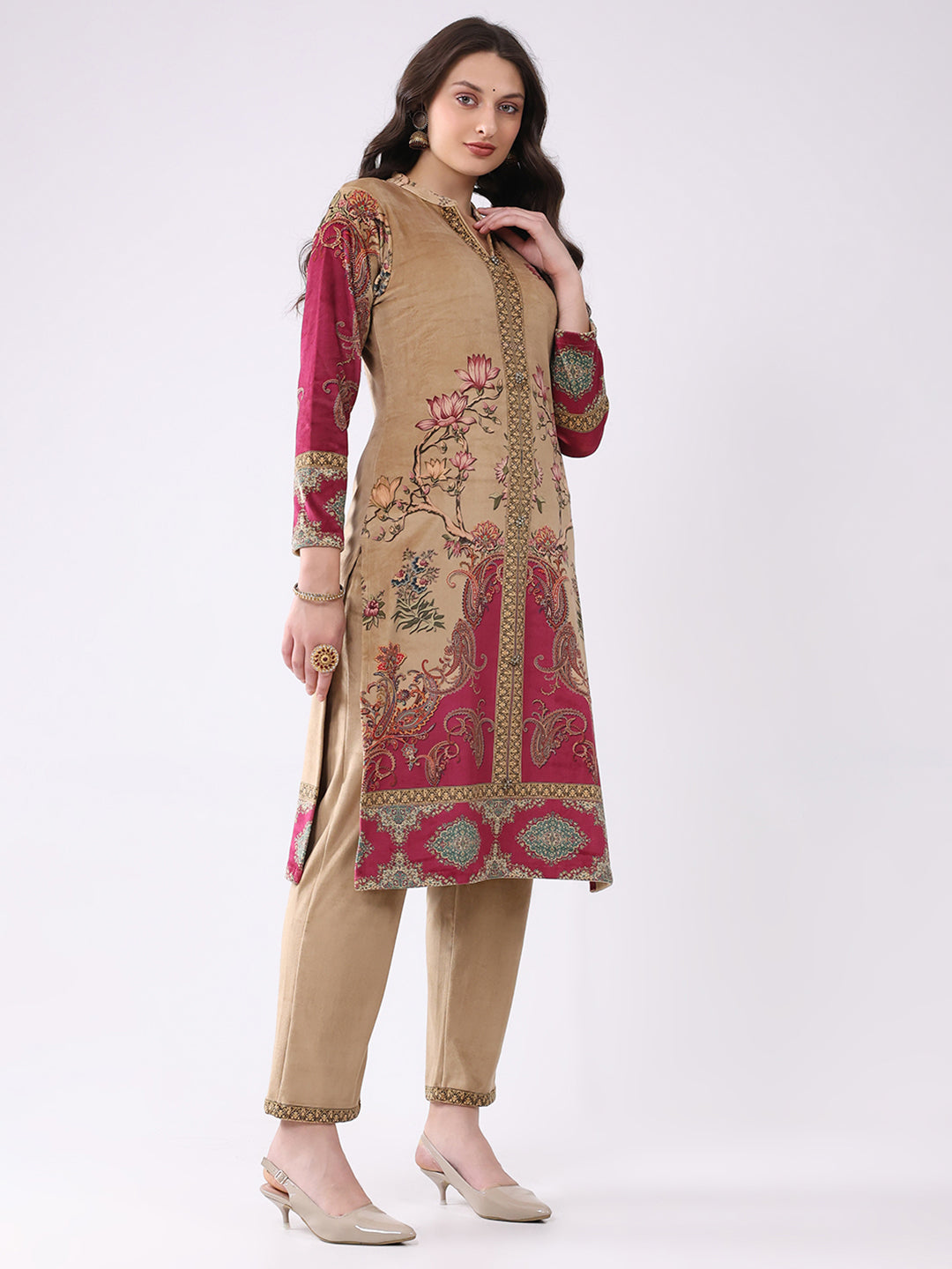 Monte Carlo Ladies Western W Kurti 3Pcs Set 1254453Ki 1