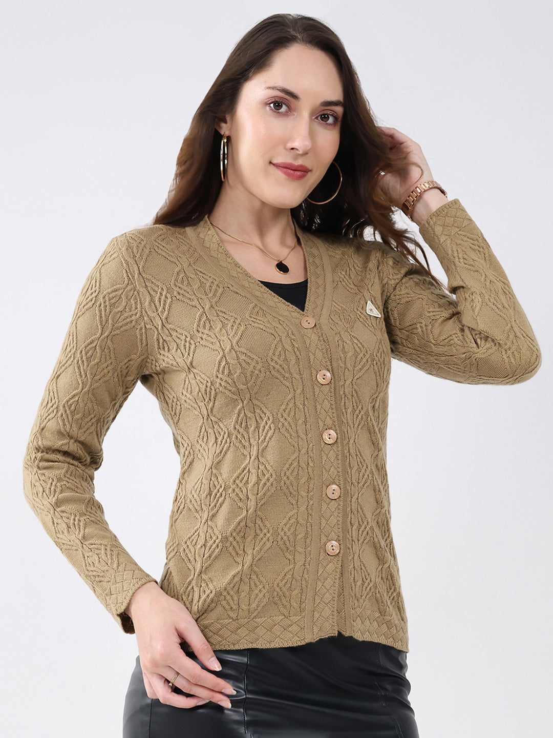 Monte Carlo Ladies Western Cardigan 1254508Vn 1056
