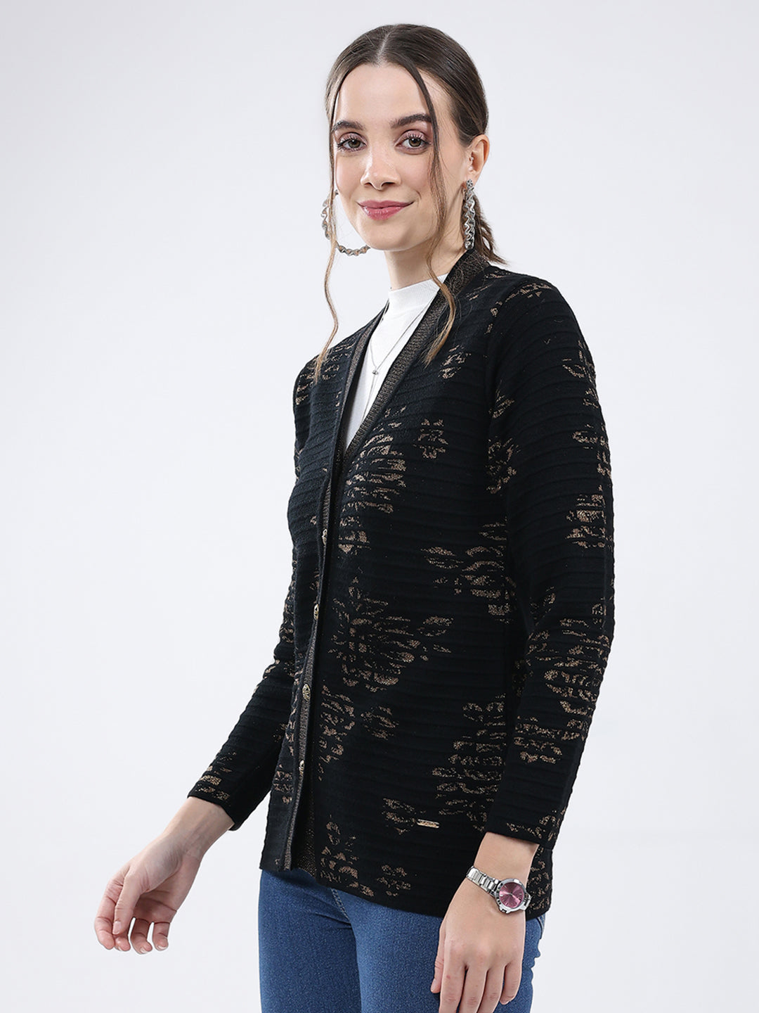 Monte Carlo Ladies Western Cardigan 1254617Vn 1