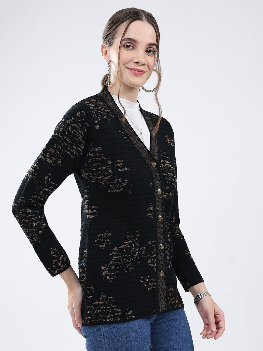 Monte Carlo Ladies Western Cardigan 1254617Vn 1