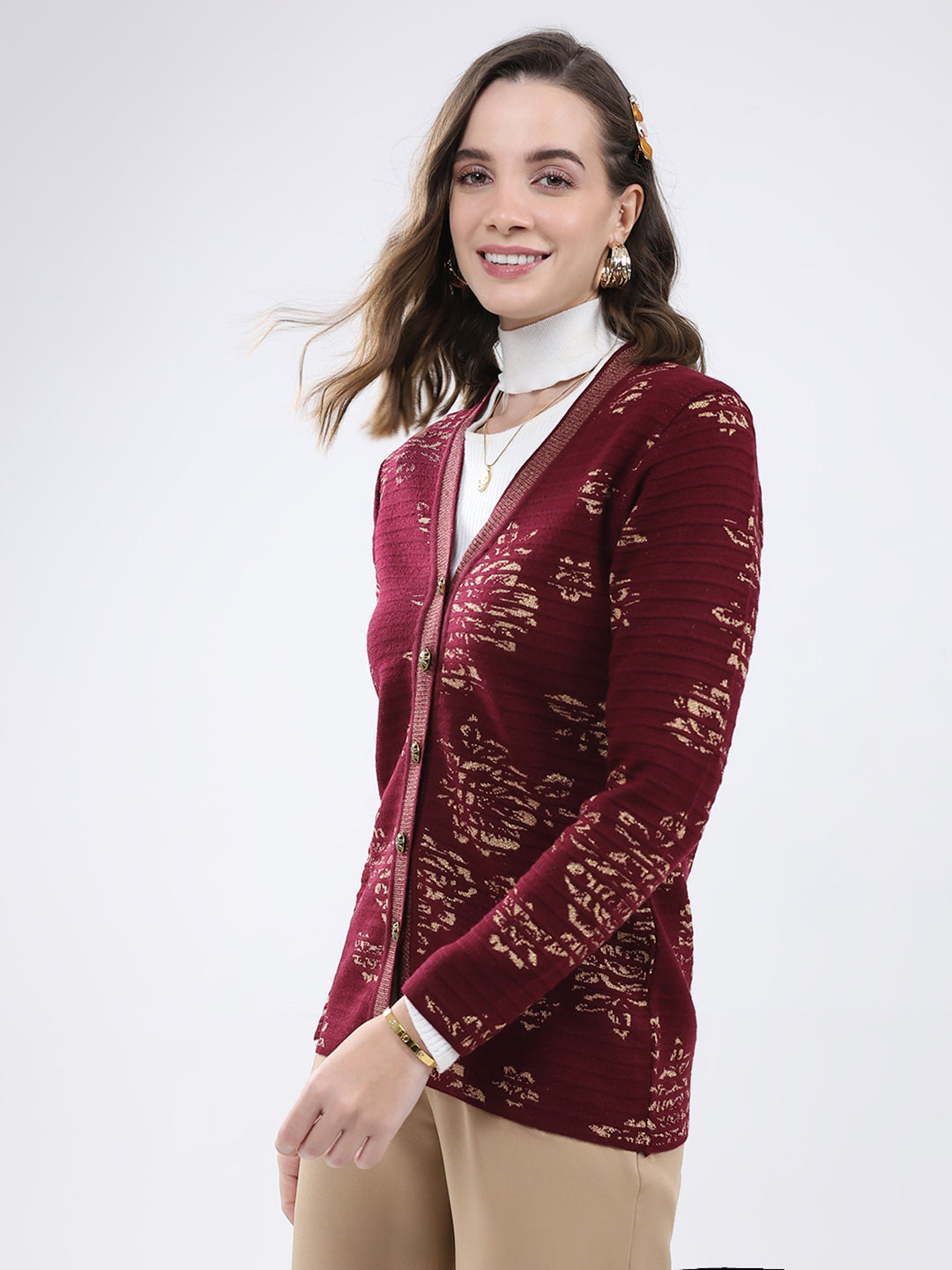 Monte Carlo Ladies Western Cardigan 1254617Vn 2