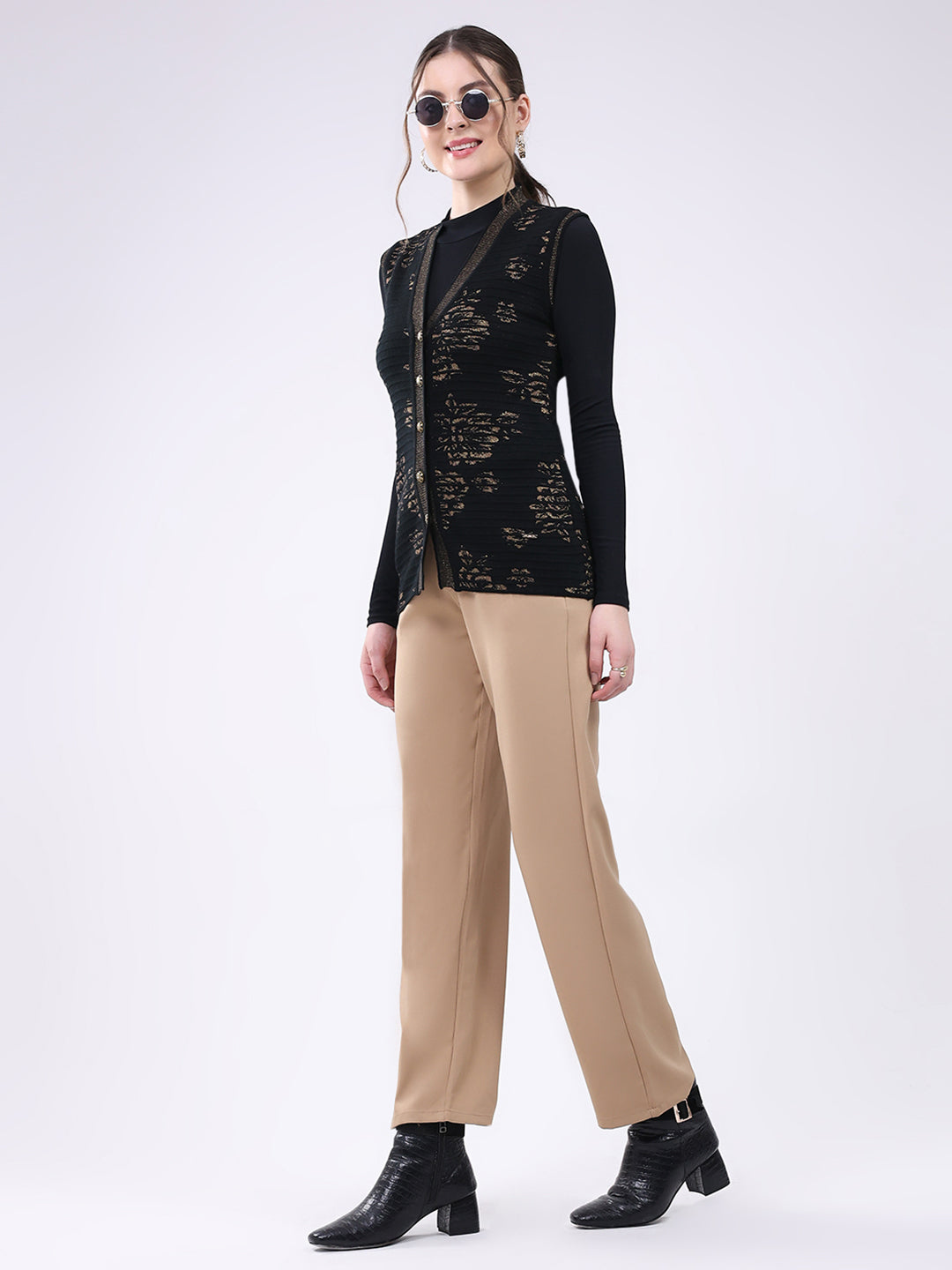 Monte Carlo Ladies Western Cardigan C/S 1254629Sl 1