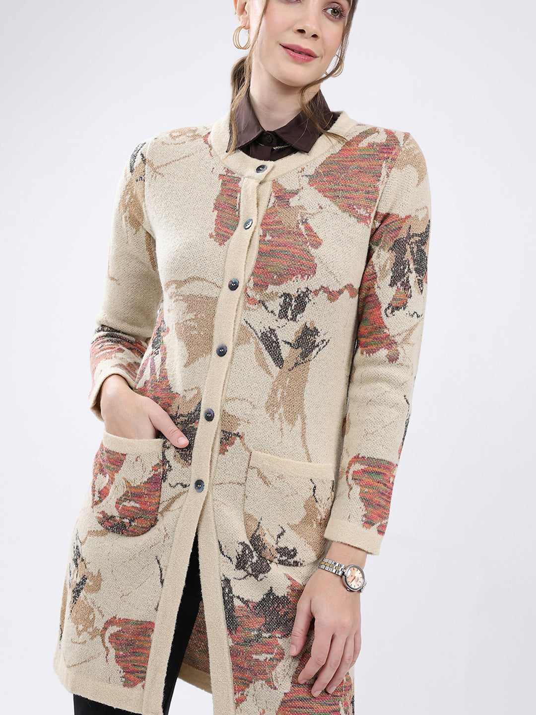 Monte Carlo Ladies Western Cardigan 1254647Rn 1