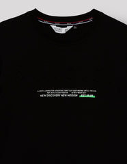 RUFF BOYS T-SHIRT F/S KK-16320 BLACK