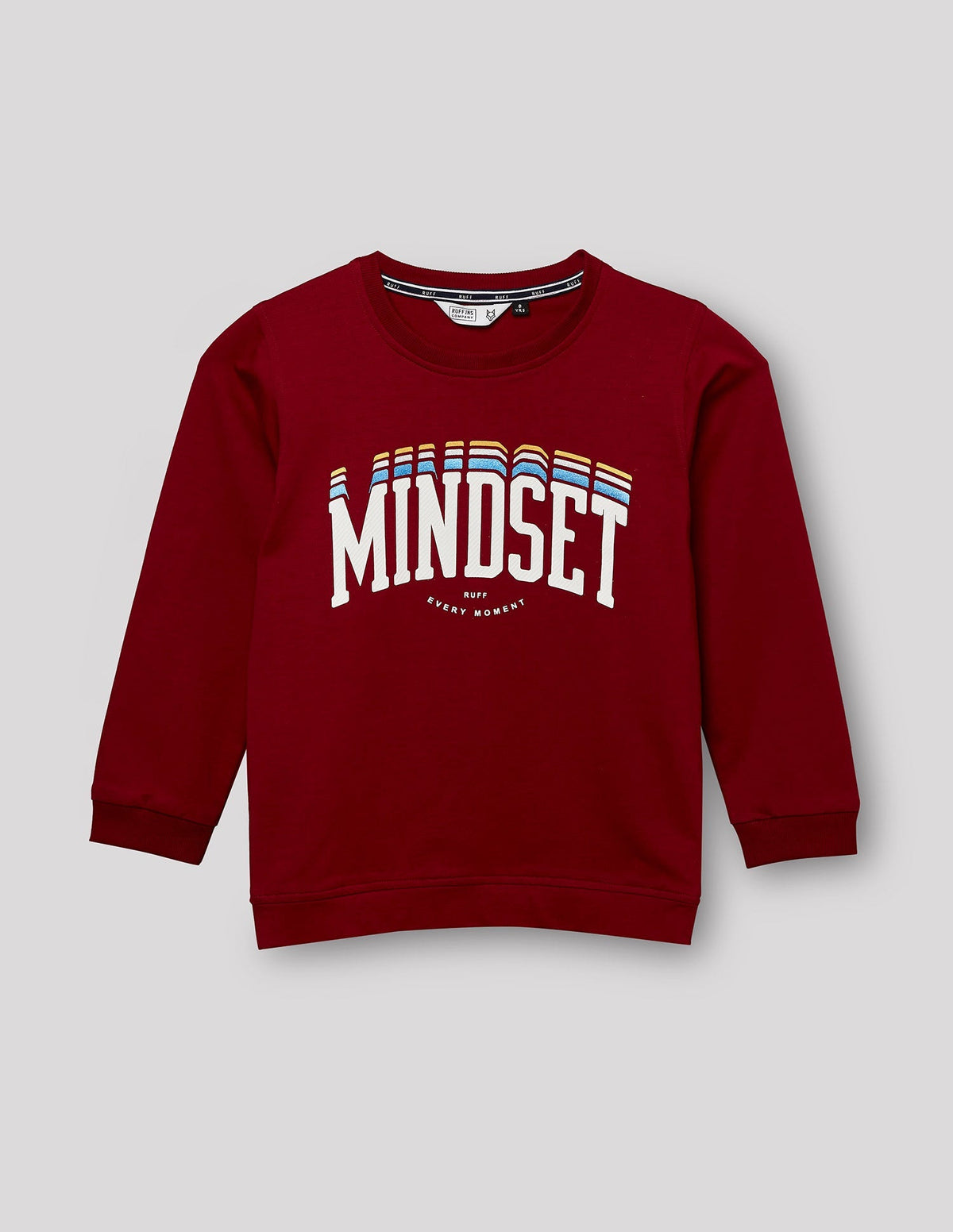 RUFF BOYS T-SHIRT F/S KB-16322 MAROON
