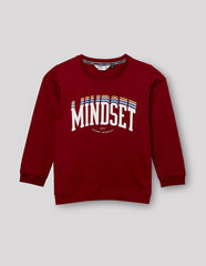RUFF BOYS T-SHIRT F/S KB-16322 MAROON