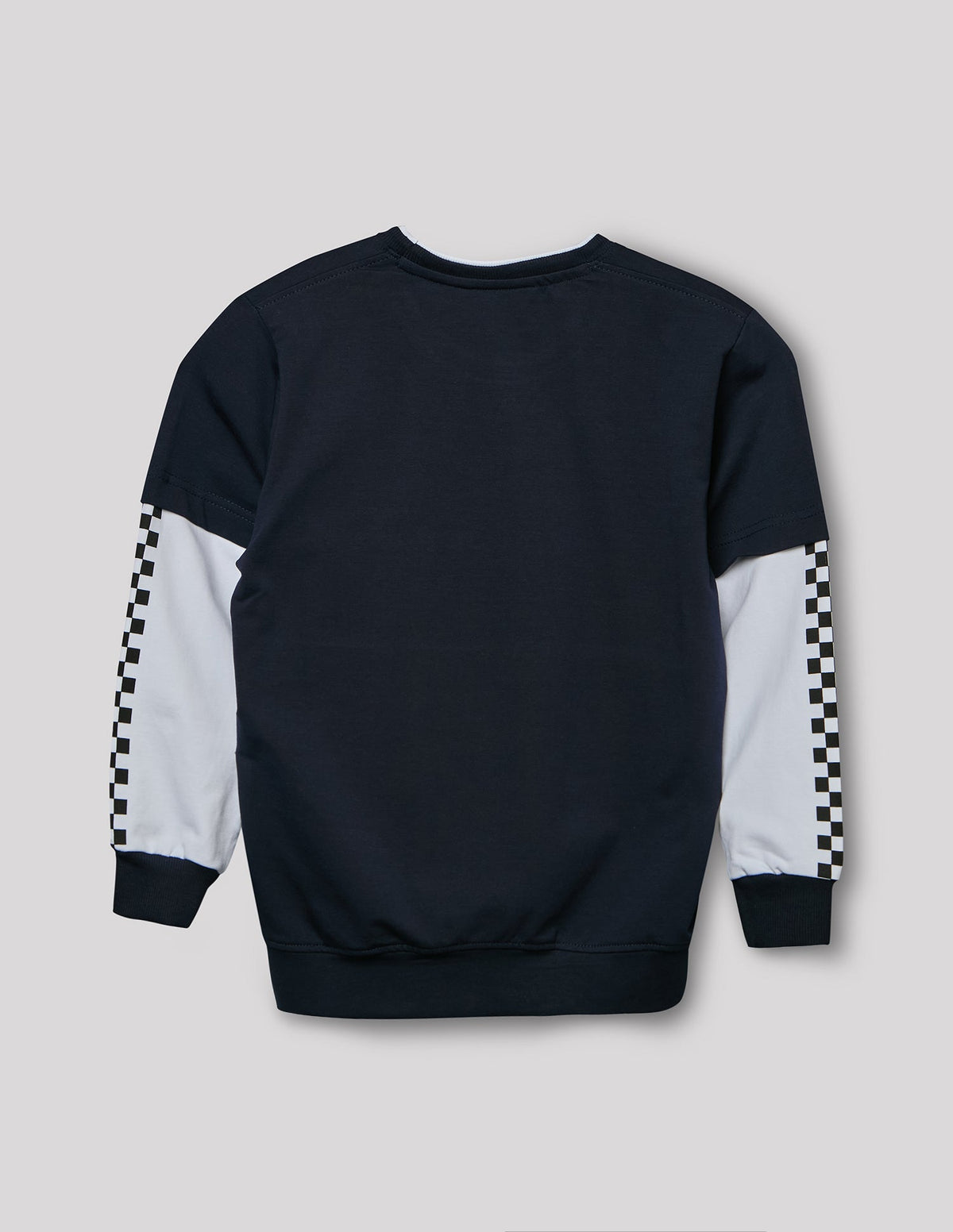 RUFF BOYS T-SHIRT F/S KB-16327 NAVY