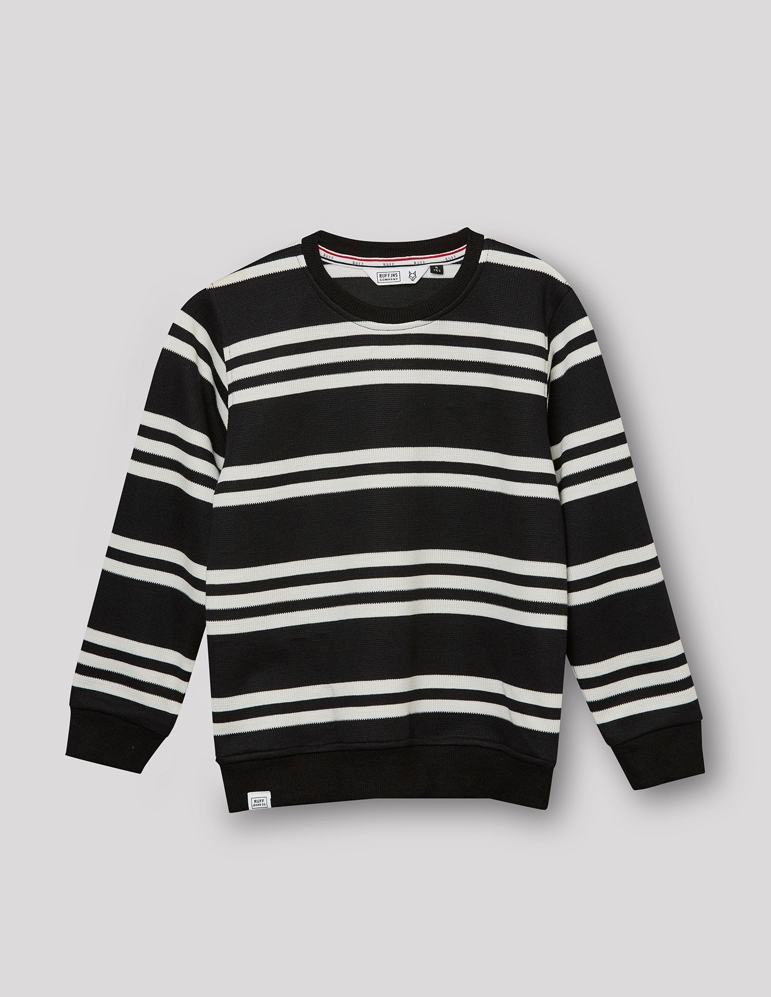 RUFF BOYS T-SHIRT F/S KB-16334 BLACK