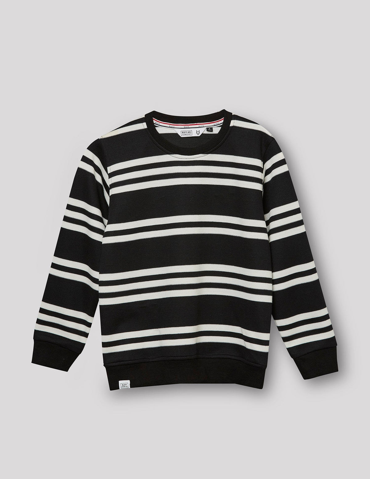 RUFF BOYS T-SHIRT F/S KB-16334 BLACK