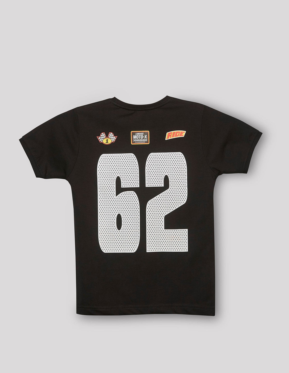 RUFF BOYS T-SHIRT H/S KB-16411 BLACK