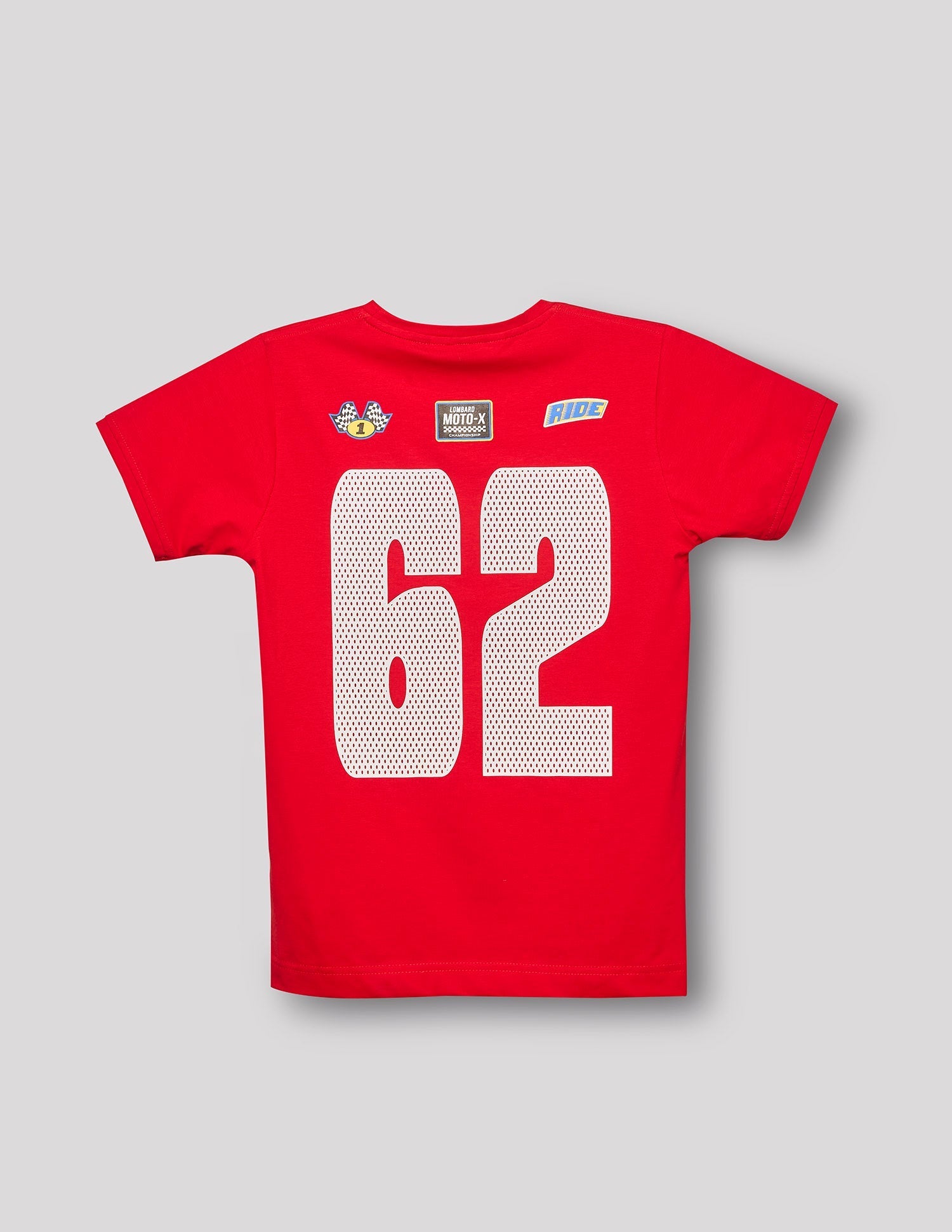 RUFF BOYS T-SHIRT H/S KK-16411 RED