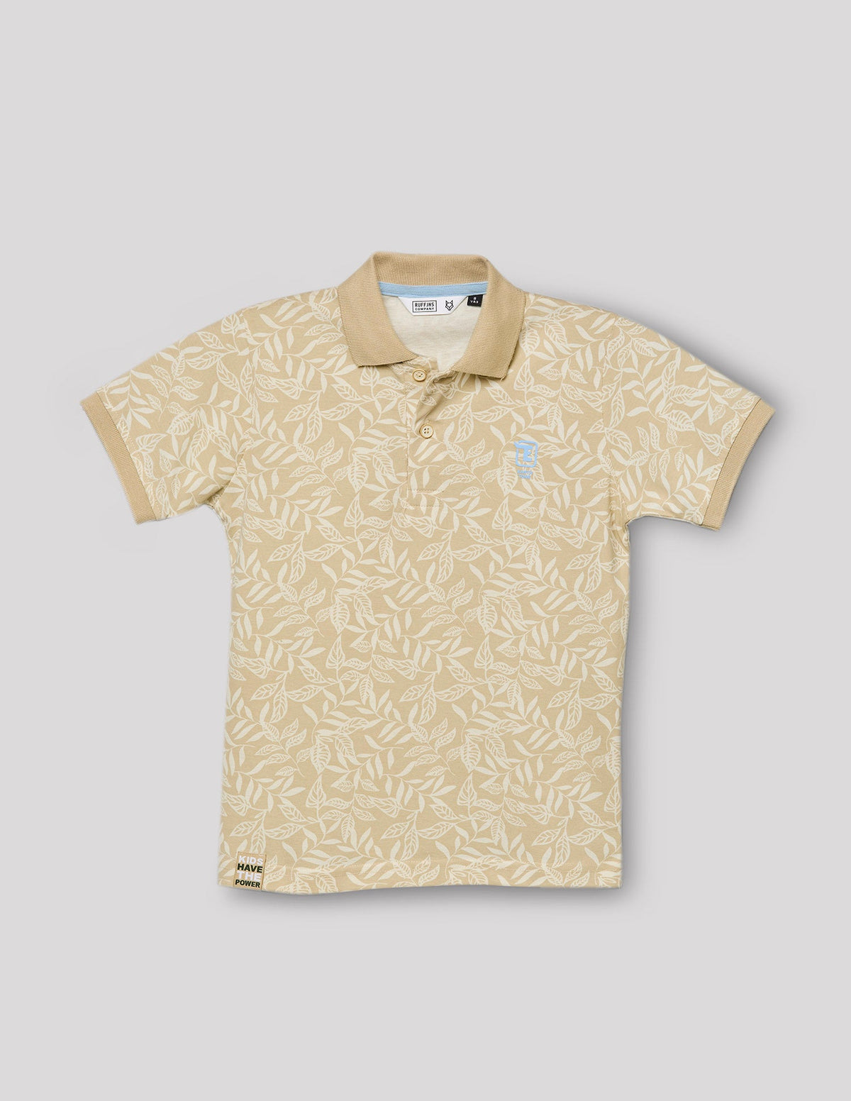 RUFF BOYS T-SHIRT H/S KB-16412 FAWN