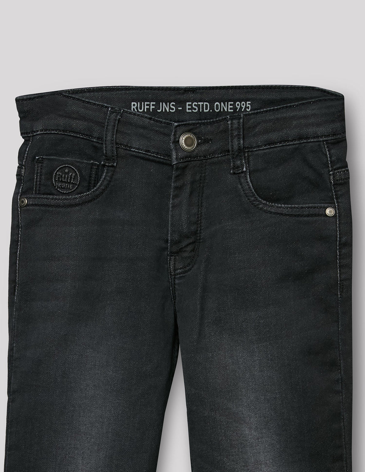 RUFF BOYS JEANS JB-16603S BLACK