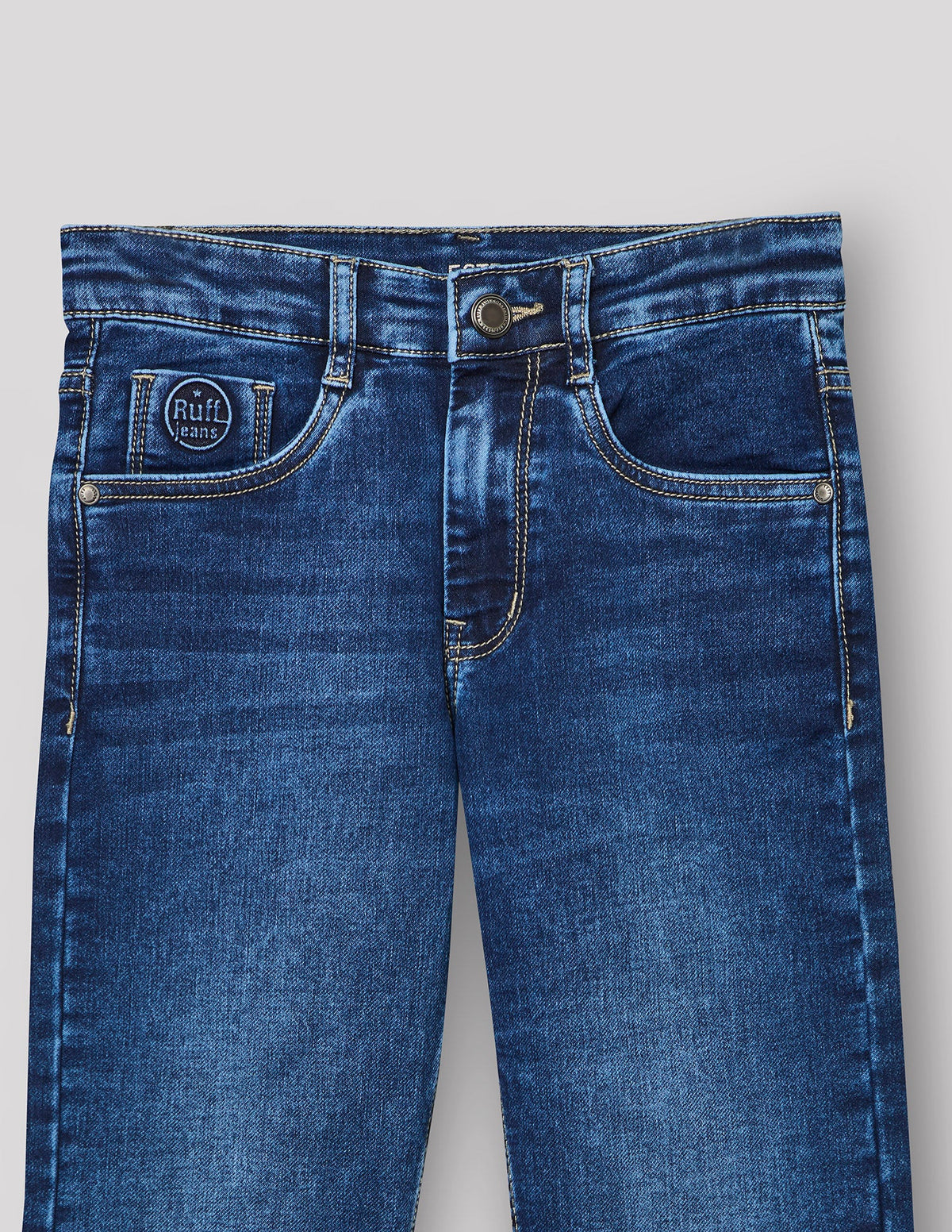 RUFF BOYS JEANS JB-16603S DENIM-X