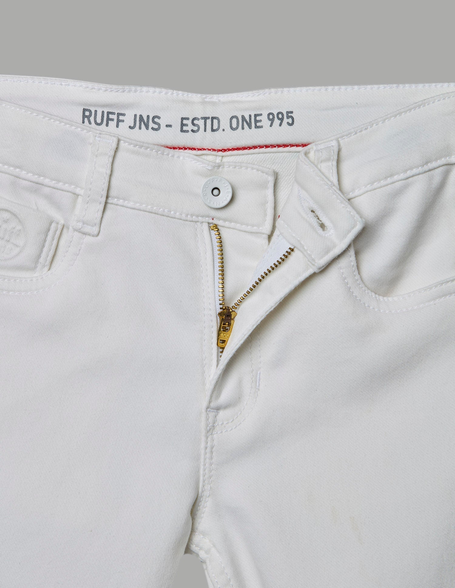 RUFF BOYS JEANS JK-16604S WHITE