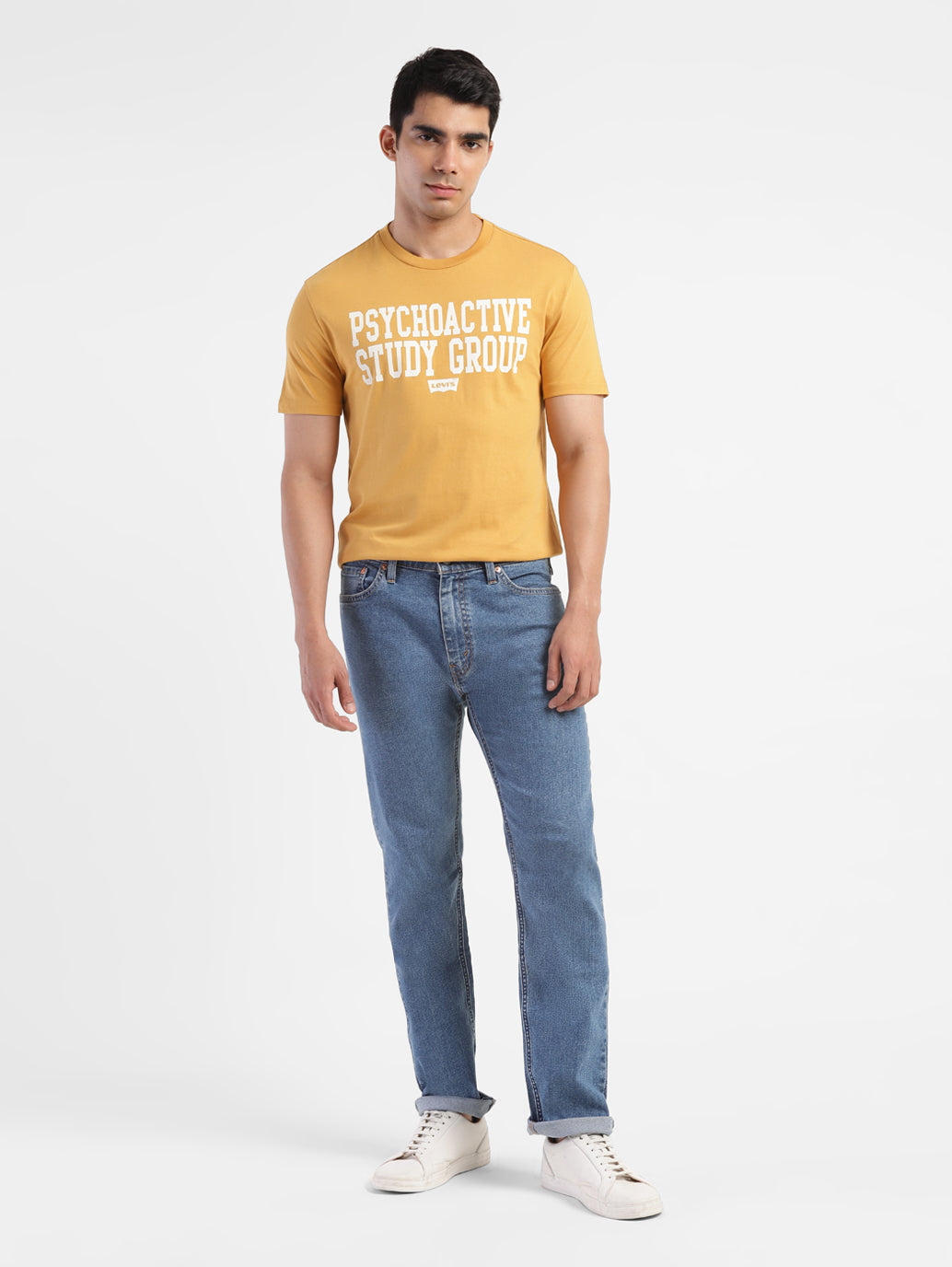 Men'S Typographic Slim Fit T-Shirt