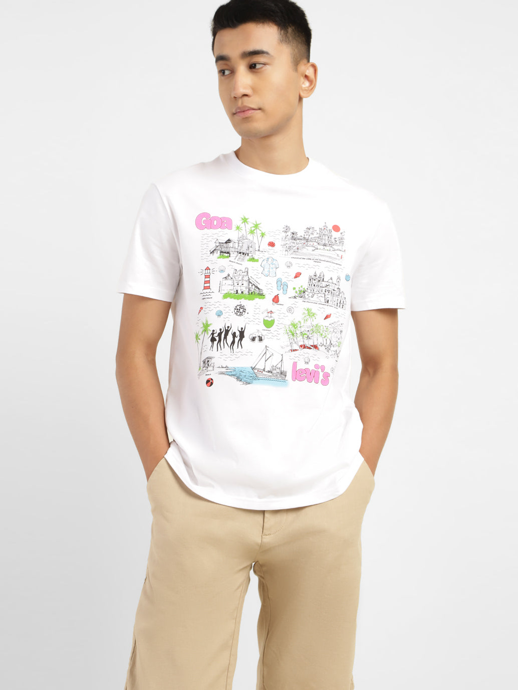 Levis Mens T-Shirt H/S 16960-0968