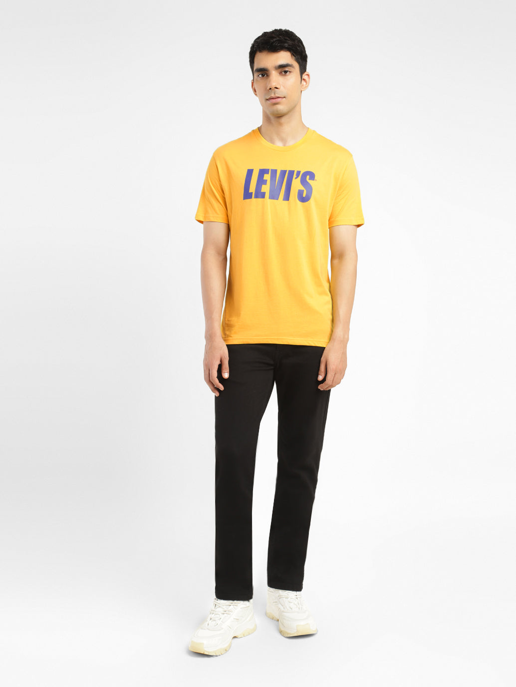 Men'S Brand Logo Crew Neck T-Shirt