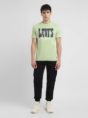 Men'S Brand Logo Slim Fit T-Shirt