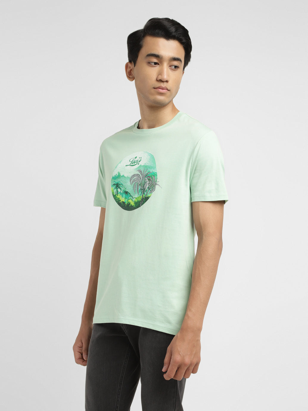 Men'S Graphic Slim Fit T-Shirt