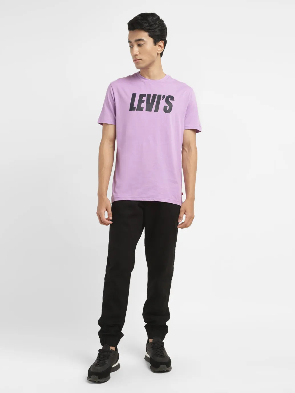 Men'S Brand Logo Slim Fit T-Shirt