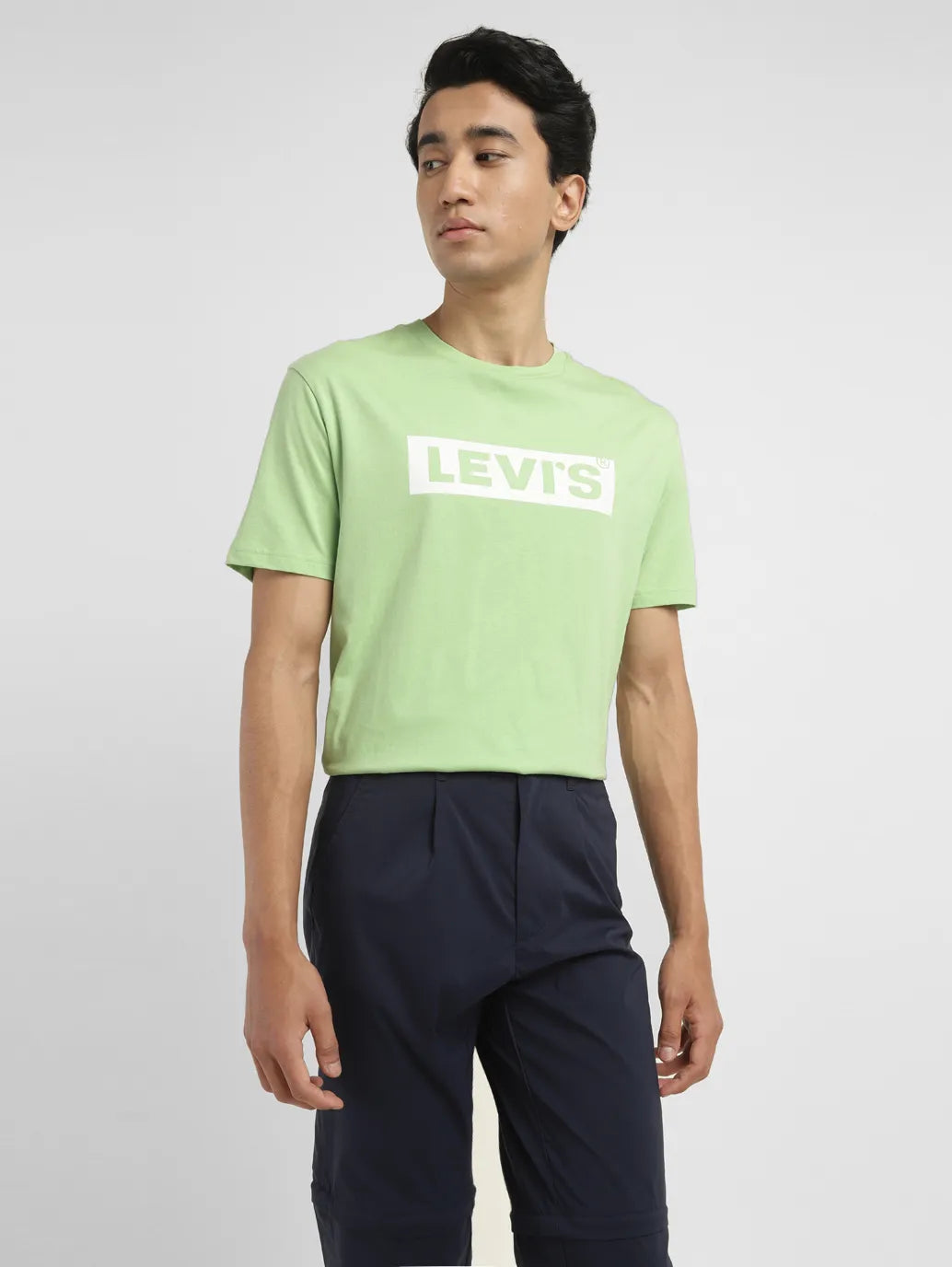 Men'S Brand Logo Slim Fit T-Shirt