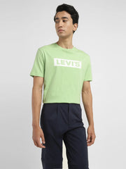 Men'S Brand Logo Slim Fit T-Shirt