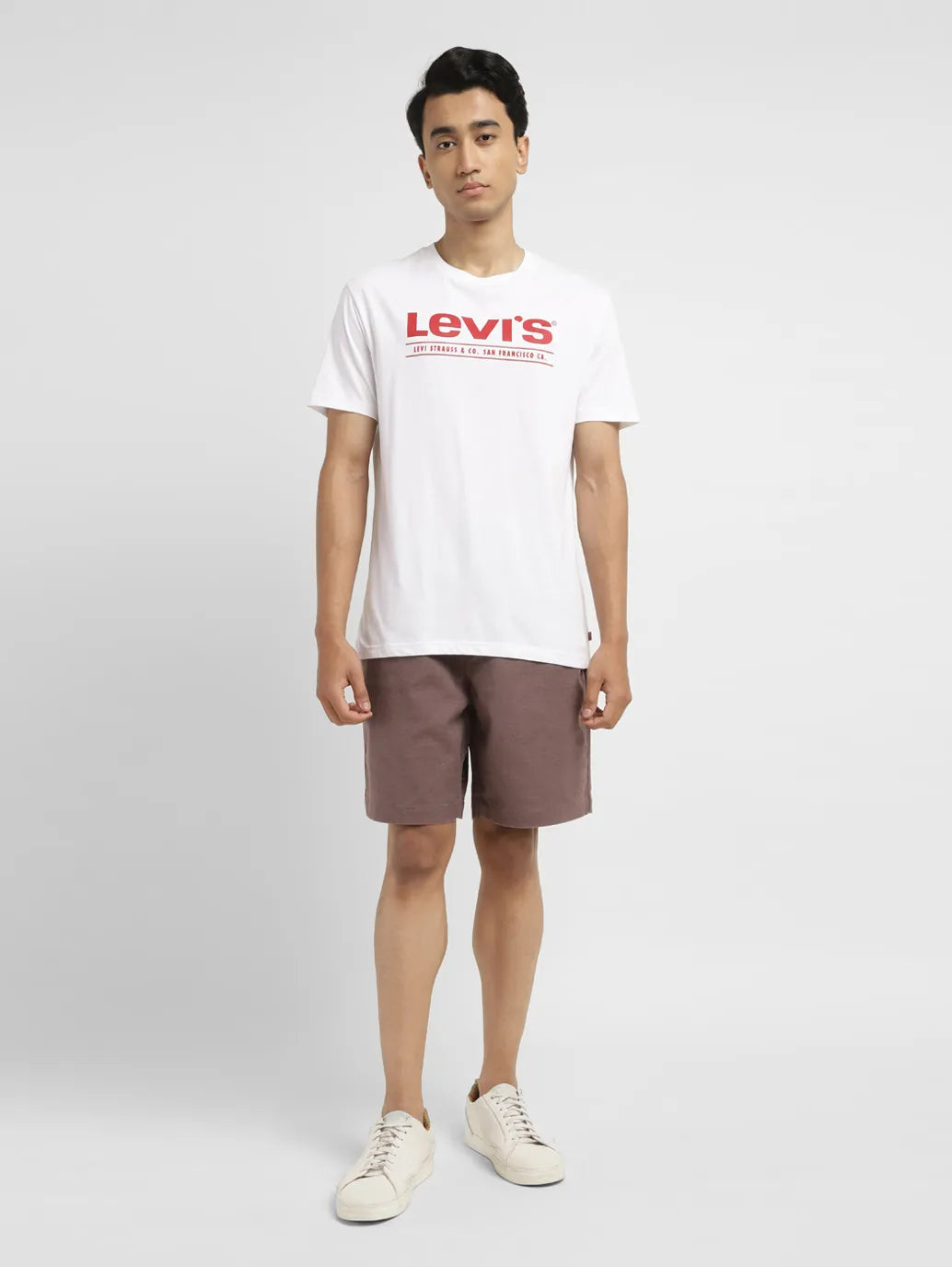 Men'S Brand Logo Slim Fit T-Shirt