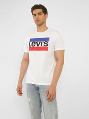 Men'S Brand Logo Slim Fit T-Shirt