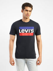 Men'S Brand Logo Slim Fit T-Shirt