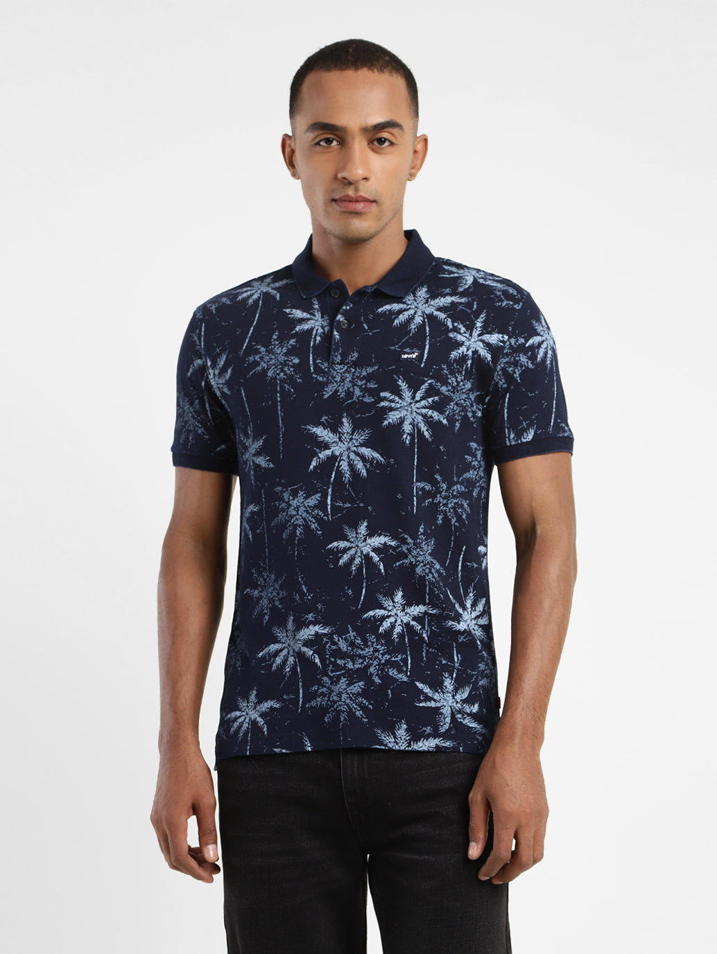Men'S Tropical Polo T-Shirt