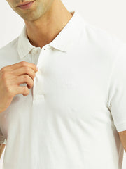 Men'S Solid Slim Fit Polo T-Shirt