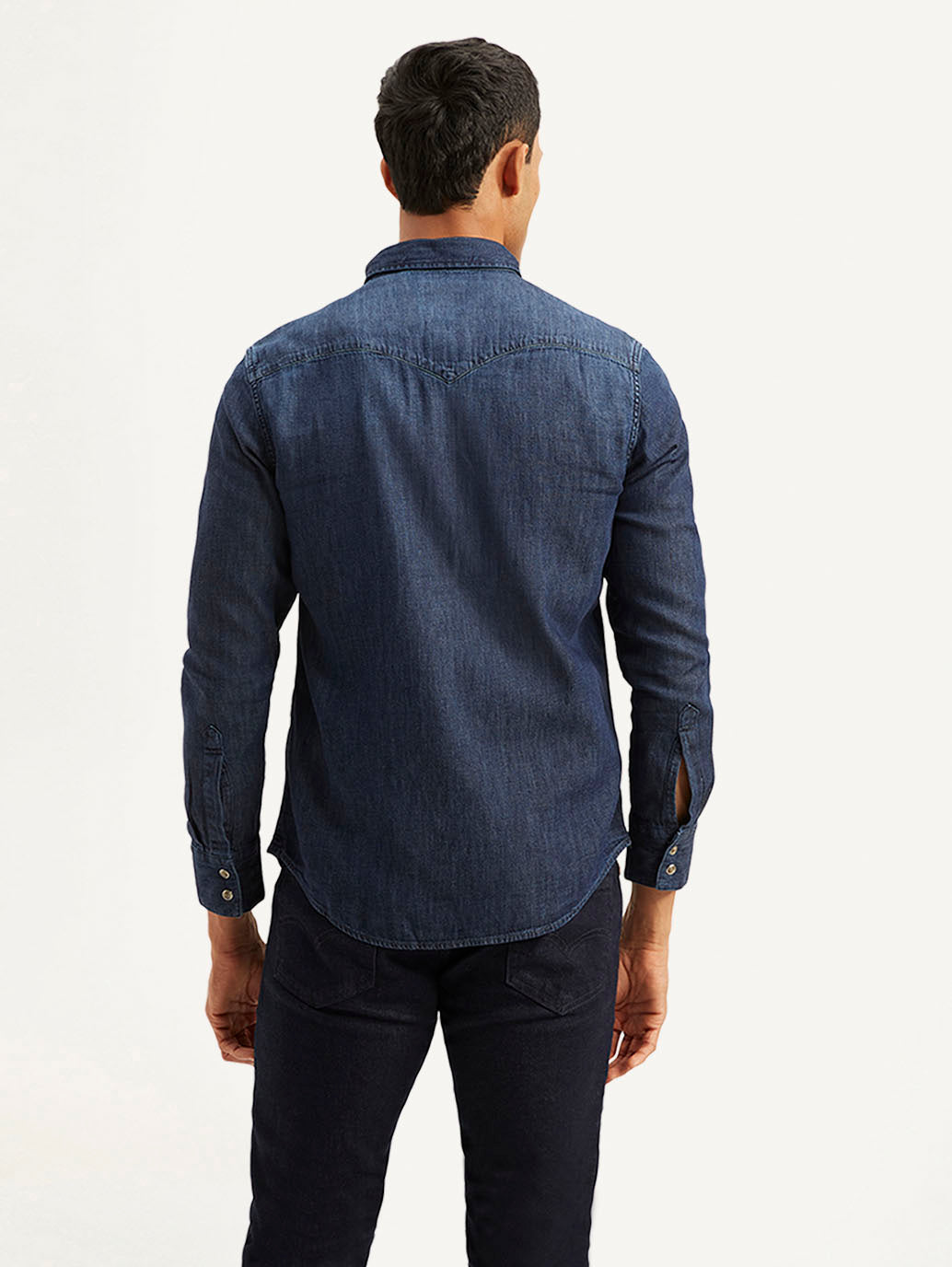 Men'S Solid Slim Fit Shirt
