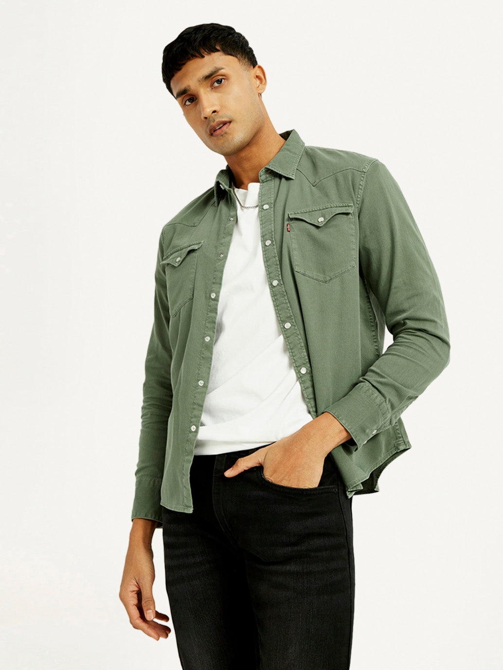 Levis Mens Casual Shirt F/S 17621-0301