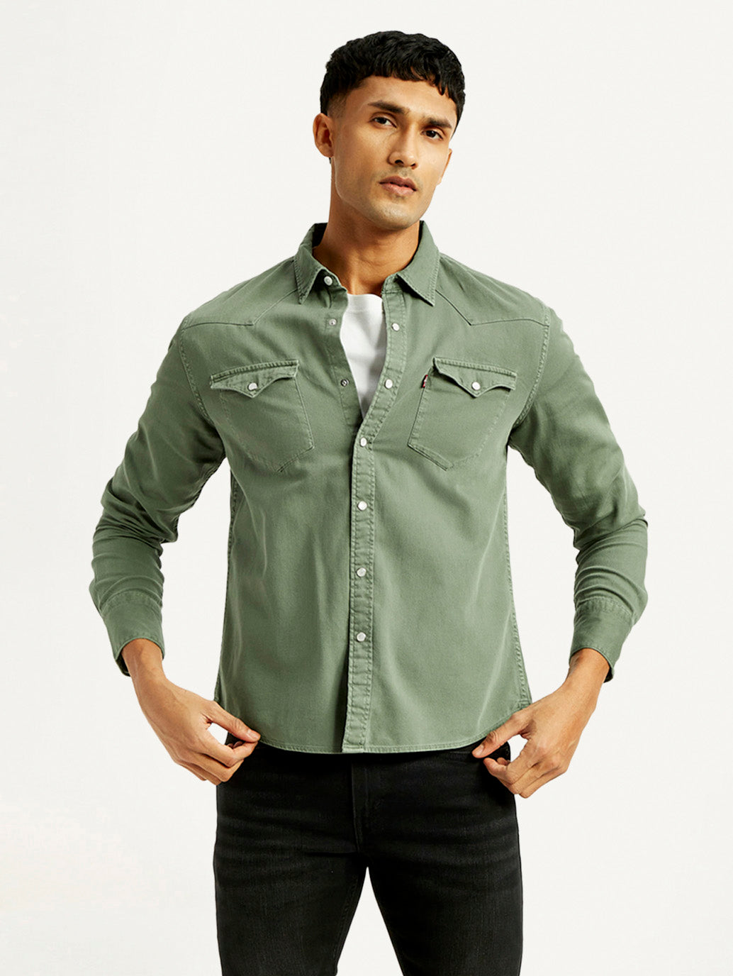 Levis Mens Casual Shirt F/S 17621-0301