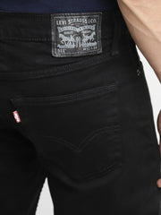 Men'S 511 Black Slim Fit Mid Rise Jeans