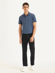 Men'S 511 Black Slim Fit Mid Rise Jeans