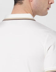 Skechers Men Classic Tipping White Polo