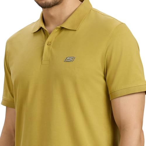 Skechers Men Comfort FIT Green Polo