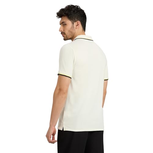 Skechers Men Multi Tone Tipping White Polo