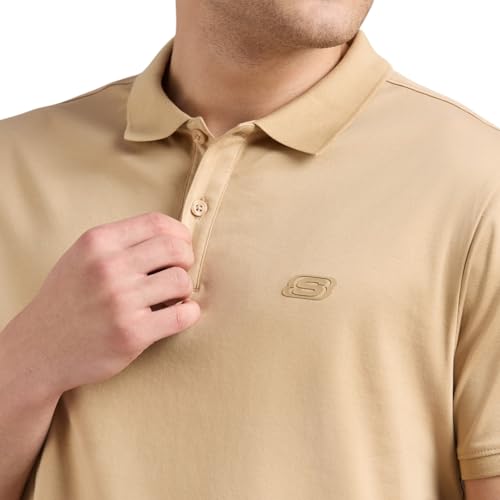 Skechers-Men's T-Shirts & Polos-Highlander Front Zipper POLO-TP0059ID-WSK- M