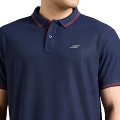 Skechers Men Contrast Inner Placket Polo
