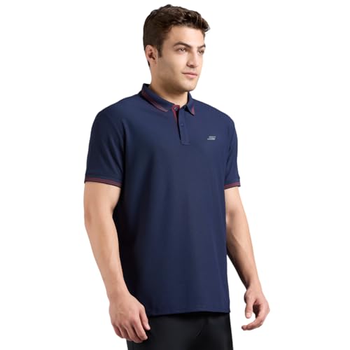 Skechers Men Contrast Inner Placket Polo