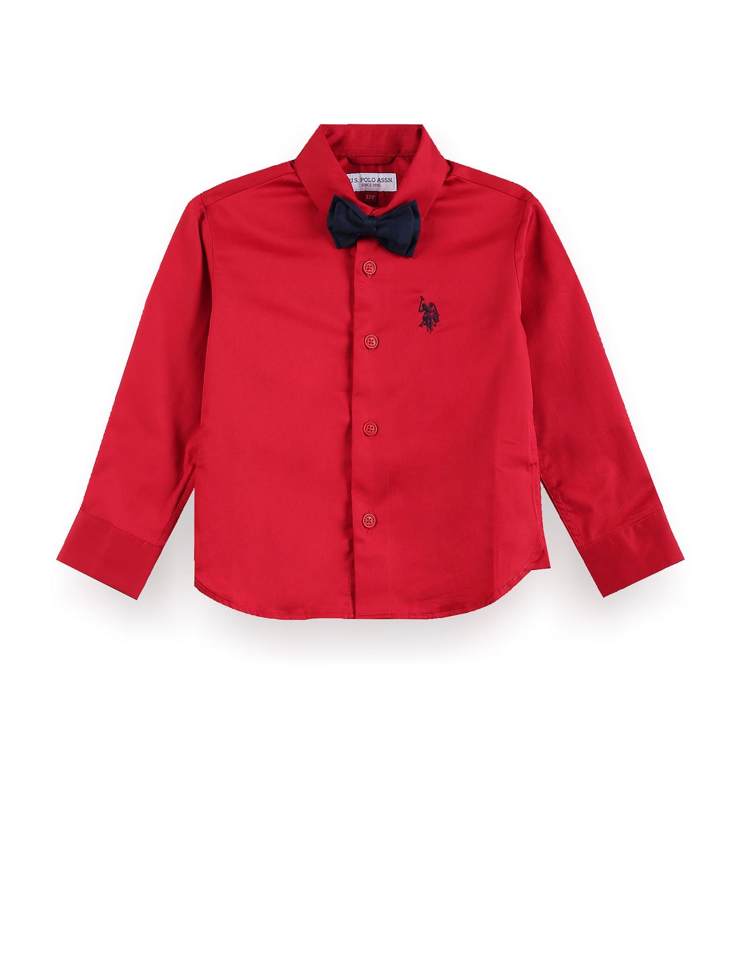 U.S.POLO KIDS BOYS SHIRT F/S UKSHT0653