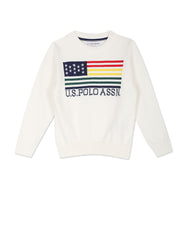 U.S.POLO KIDS BOYS PULLOVER UKSWE0056