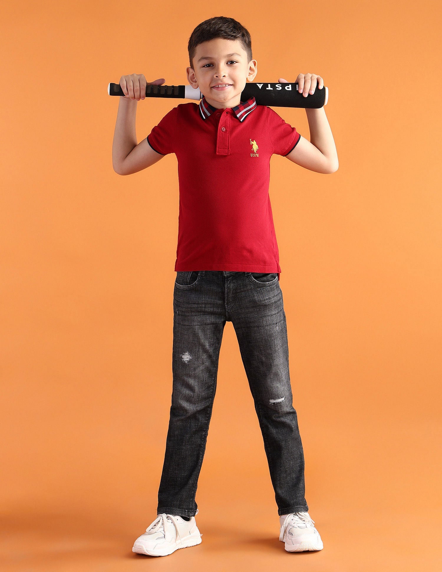 U.S.POLO KIDS BOYS JEANS UKJEN0520