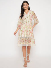Madame Ladies Western Midi M5S13713 1 Off White