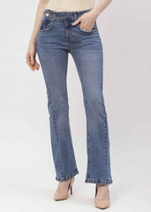 Madame Ladies Western Jeans M4Sc24207 386 Dark Blue