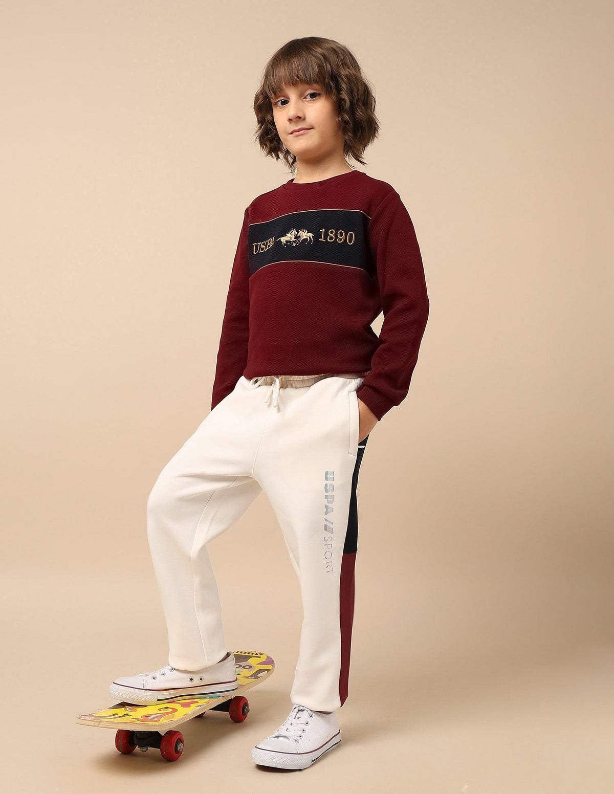 U.S.POLO KIDS BOYS PAJAMA UKTRK0297 - Goyalsons ShopMax